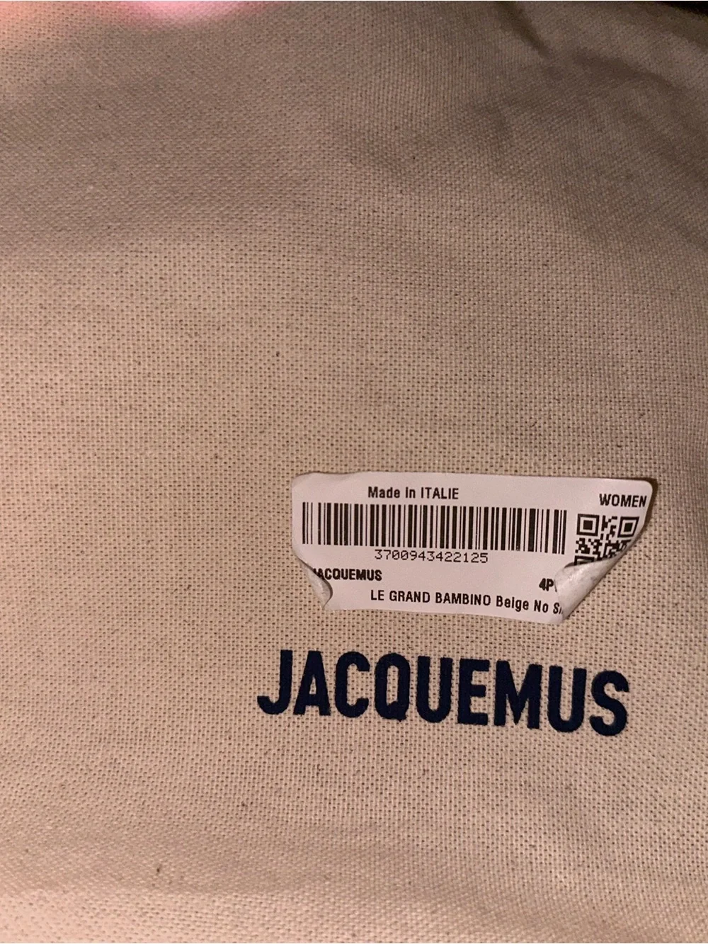 AUTHENTIC Jacquemus Le Grand Bambino